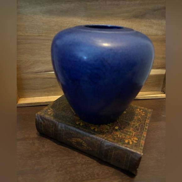 Leslie Les Mitchell’s Signed Raku Studio Pottery 8” - Picture 6 of 14